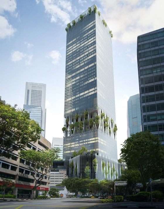 CRA-Carlo Ratti Associati and BIG, CapitaSpring, Singapore (2018-21)